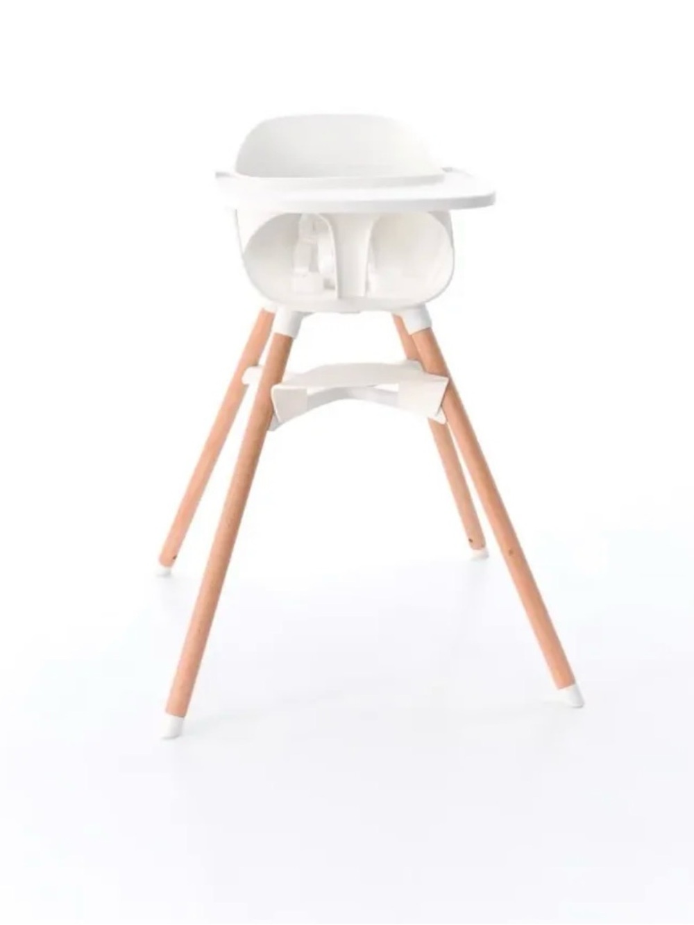 Lalo 3-in-1 Baby High Chair - Coconut White GUC